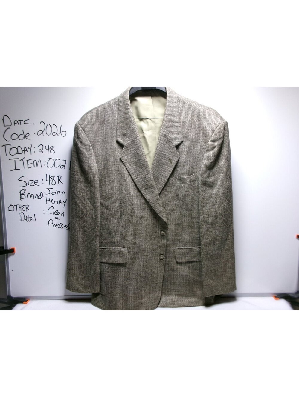 Mens Gray Sport Coat Blazer